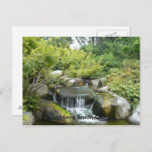 Japanischer Garten, Long Beach, CA Postkarte (Vorne/Hinten)