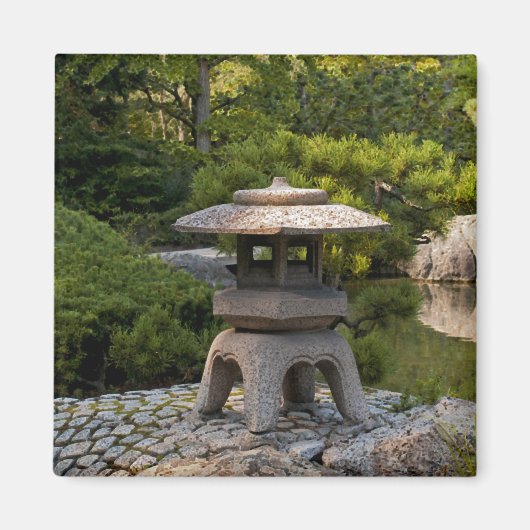 Japanischer Garten Magnet (Vorne)