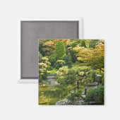 Japanischer Garten Magnet (Vorderseite/Rückseite)