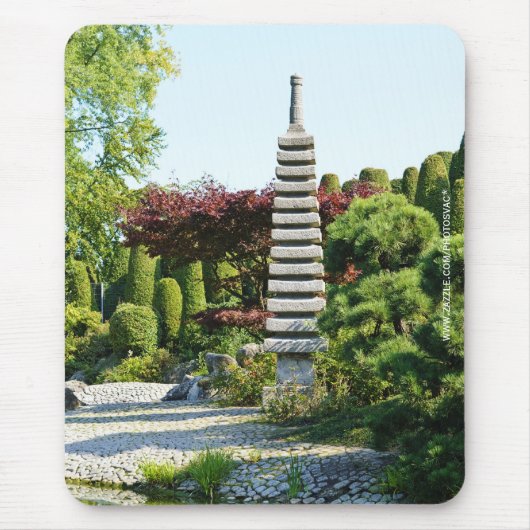 Japanischer Garten-Mauspad Mousepad (Vorne)