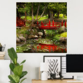 Japanischer Garten - Meditation Poster (Heimbüro)