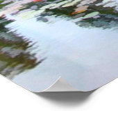 Japanischer Garten Panorama 2 Poster (Ecke)