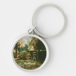 Japanischer Garten, Portland, Oregon Souvenir Schlüsselanhänger