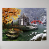 Japanischer Garten Poster (Vorne)