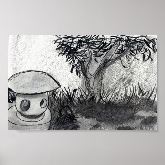 Japanischer Garten Poster (Vorne)