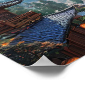 Japanischer Garten Poster (Ecke)