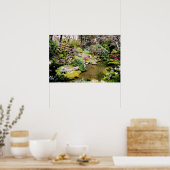 Japanischer Garten Poster (Küche)