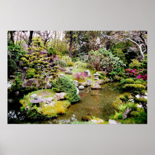 Japanischer Garten Poster