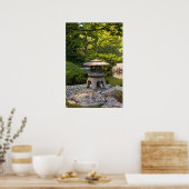 Japanischer Garten Poster (Küche)