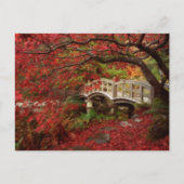 Japanischer Garten Postkarte (Vorderseite)