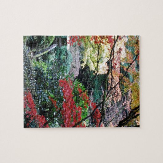 Japanischer Garten Puzzle (Horizontal)