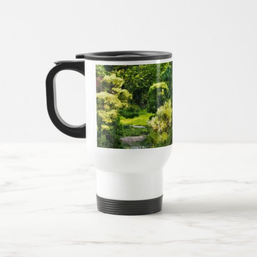 Japanischer Garten Reisebecher (Links)
