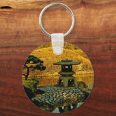 Japanischer Garten Schlüsselanhänger (Vorderseite)