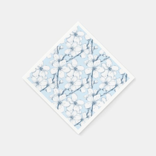 Japanischer Garten Serviette (Ecke)