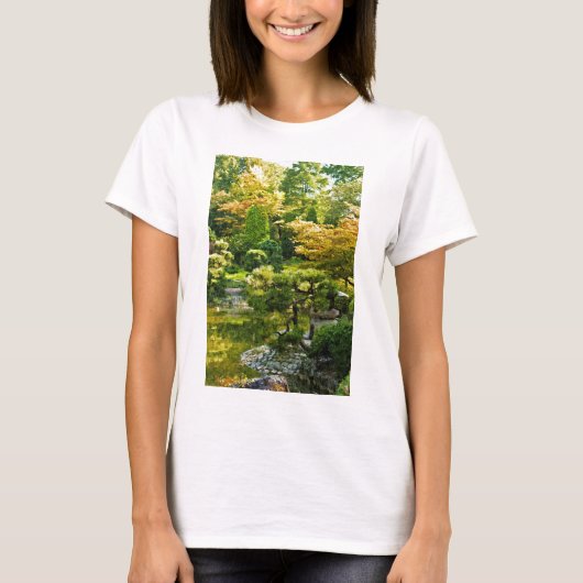 Japanischer Garten T-Shirt (Vorderseite)