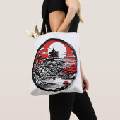 Japanischer Garten Tasche (Von Nahem)