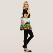 Japanischer Garten Tasche (Am Model)
