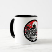 Japanischer Garten Tasse (Vorderseite Links)