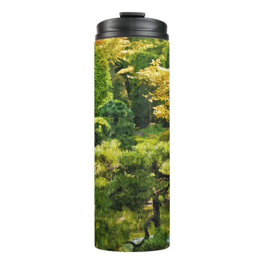 Japanischer Garten Thermosbecher (Vorderseite)