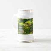 Japanischer Garten - Traditionelle Ästhetik Bierglas (Vorderseite Links)