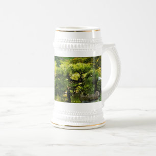 Japanischer Garten - Traditionelle Ästhetik Bierglas