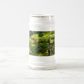 Japanischer Garten - Traditionelle Ästhetik Bierglas (Mittel)