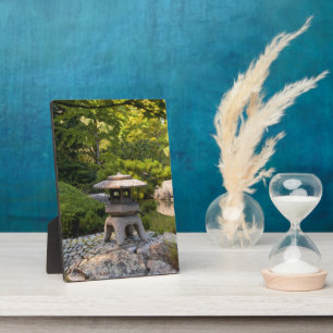 Japanischer Garten - Traditionelle Ästhetik  Fotoplatte