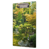 Japanischer Garten - Traditionelle Ästhetik Klemmbrett (Links)