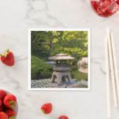 Japanischer Garten - Traditionelle Ästhetik  Serviette (Beispiel)