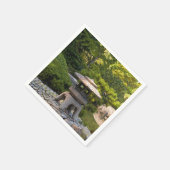 Japanischer Garten - Traditionelle Ästhetik  Serviette (Ecke)
