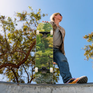 Japanischer Garten - Traditionelle Ästhetik Skateboard