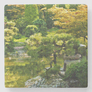 Japanischer Garten - Traditionelle Ästhetik Steinuntersetzer