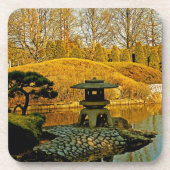 Japanischer Garten Untersetzer (Vorderseite)