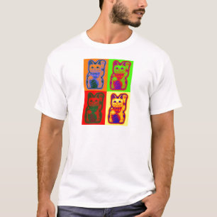 JAPANISCHER Geld CAT Maneki Neko T-Shirt