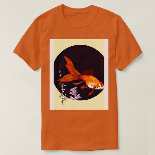 Japanischer Goldfisch T-Shirt (Design vorne)