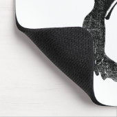 Japanischer Grumpy Frosch Toad Unbeeindrucktes Tie Mousepad (Ecke)