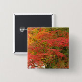 Japanischer Herbstlaub Button (Vorne & Hinten)