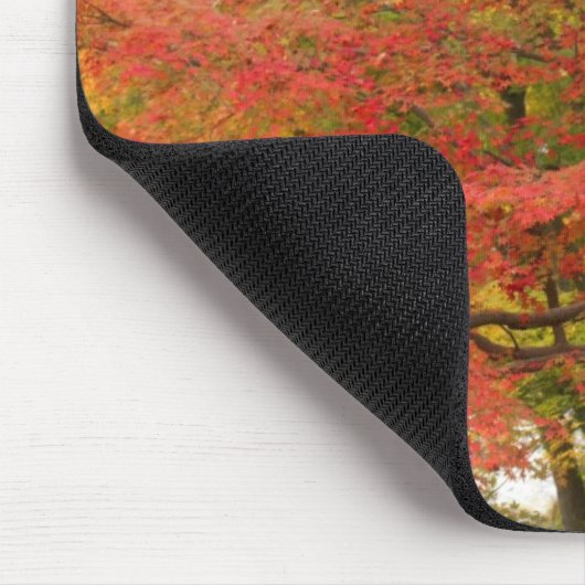 Japanischer Herbstlaub Mousepad (Ecke)