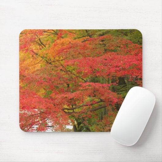 Japanischer Herbstlaub Mousepad (Mit Mouse)