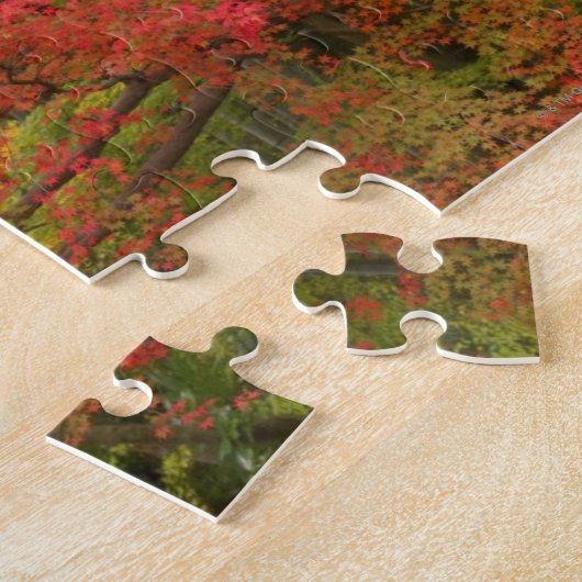 Japanischer Herbstlaub Puzzle (Seite)