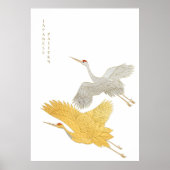 Japanischer Hintergrund Poster (Vorne)