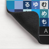 Japanischer Hiragana-Tisch Mousepad (Ecke)
