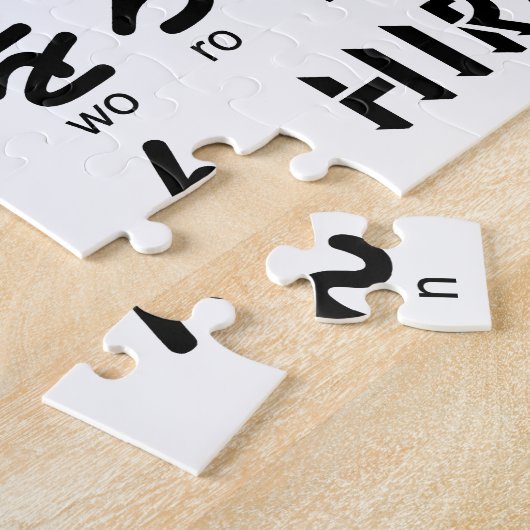 Japanischer Hiragana-Tisch (Sushi) Puzzle (Seite)