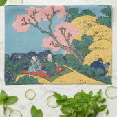 Japanischer Holzblock: Fuji aus Gotenyama Handtuch (Gefaltet)