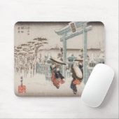 Japanischer Holzblock Mousepad (Mit Mouse)