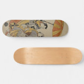 Japanischer Holzschnitt #2 Skateboard (Horizontal)