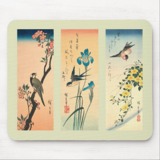Japanischer Holzschnitt Mousepad