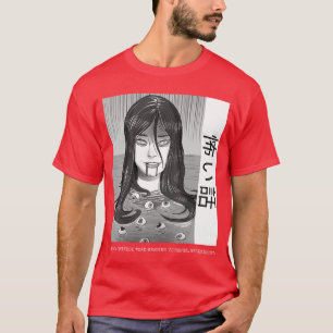 Japanischer Horror Kaidan Yurei Bakemono Obake lus T-Shirt