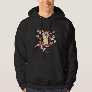 Japanischer Hund Shiba Inu Gaming Hoodie