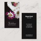 Japanischer inspirierter Sushi-Kochs-Catering Visitenkarte (Vorne/Hinten)